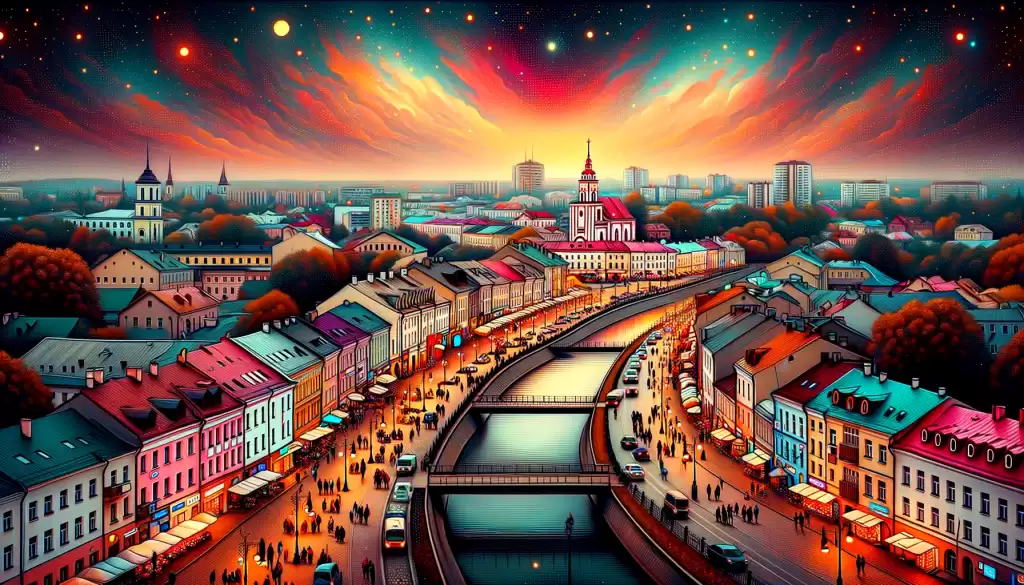 Пинск глазами ИИ GPT